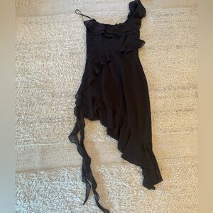 LPA Ruffled mini dress XS NWT